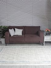 Пушистый ковер AMELI 9244B S.L.GREY / P.D.BLUE