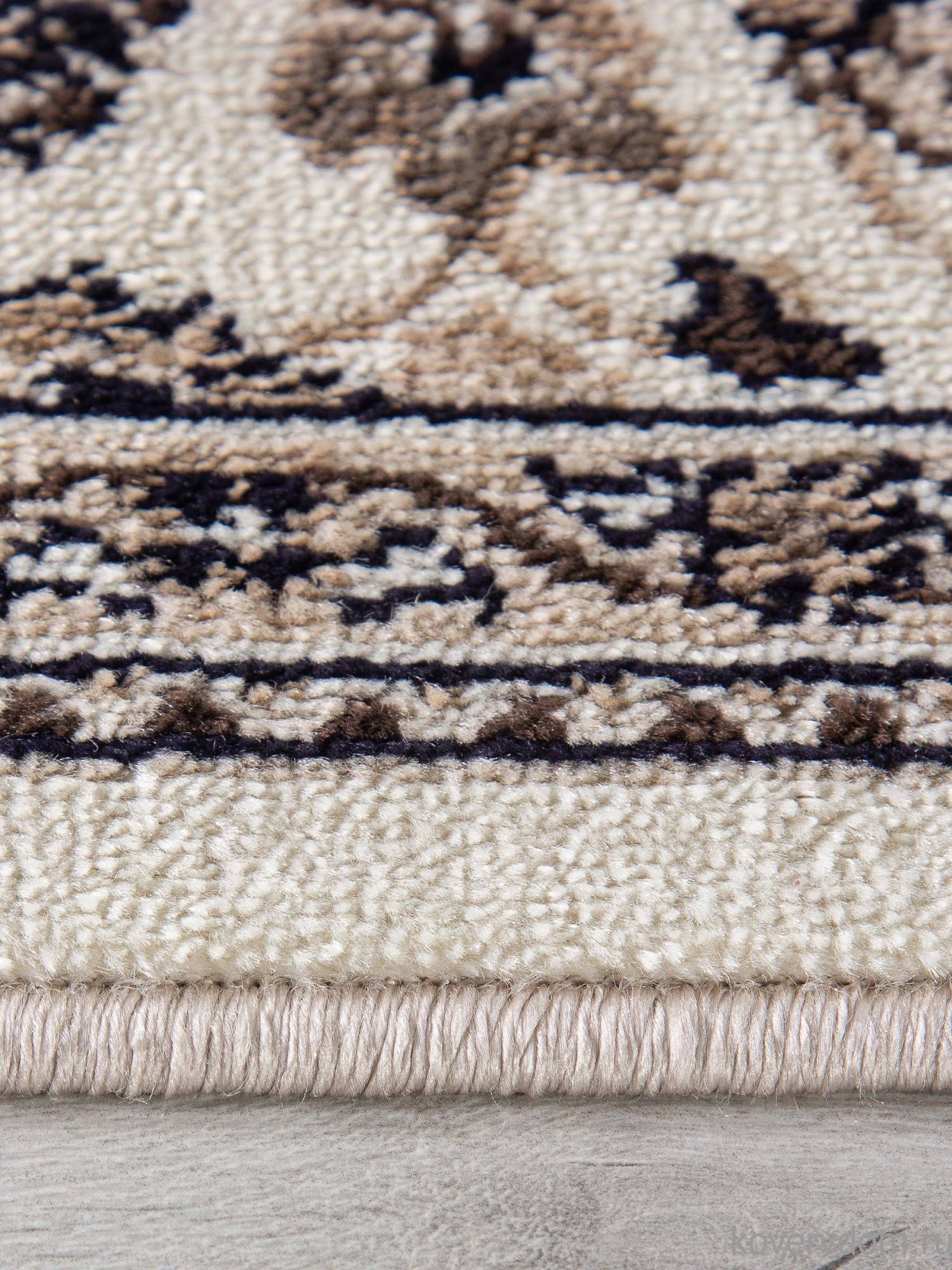 Ковер ВАЛЕНСИЯ ДЕЛЮКС D251 CREAM-BROWN