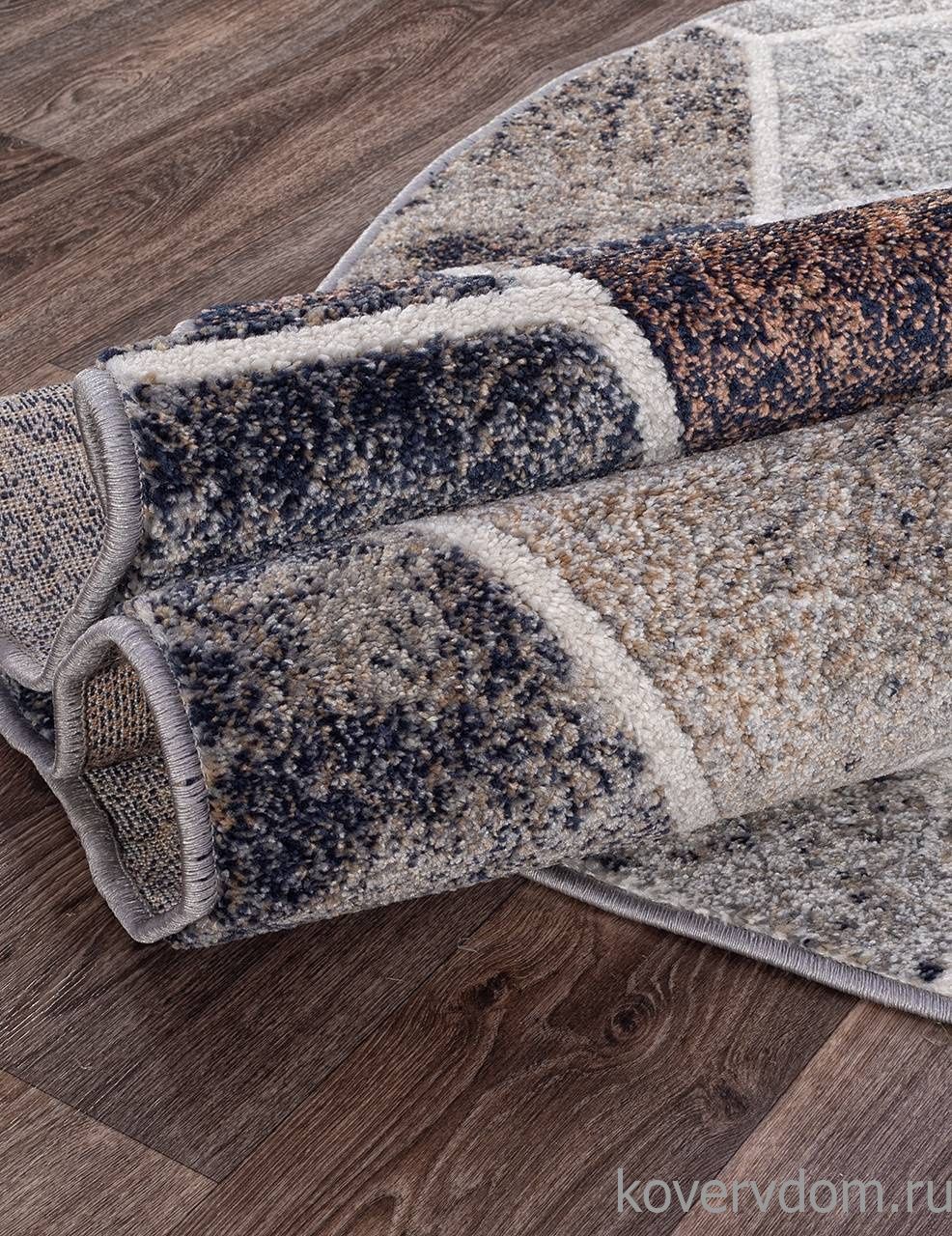 Ковер BOSTON D753 BEIGE-GRAY Овал