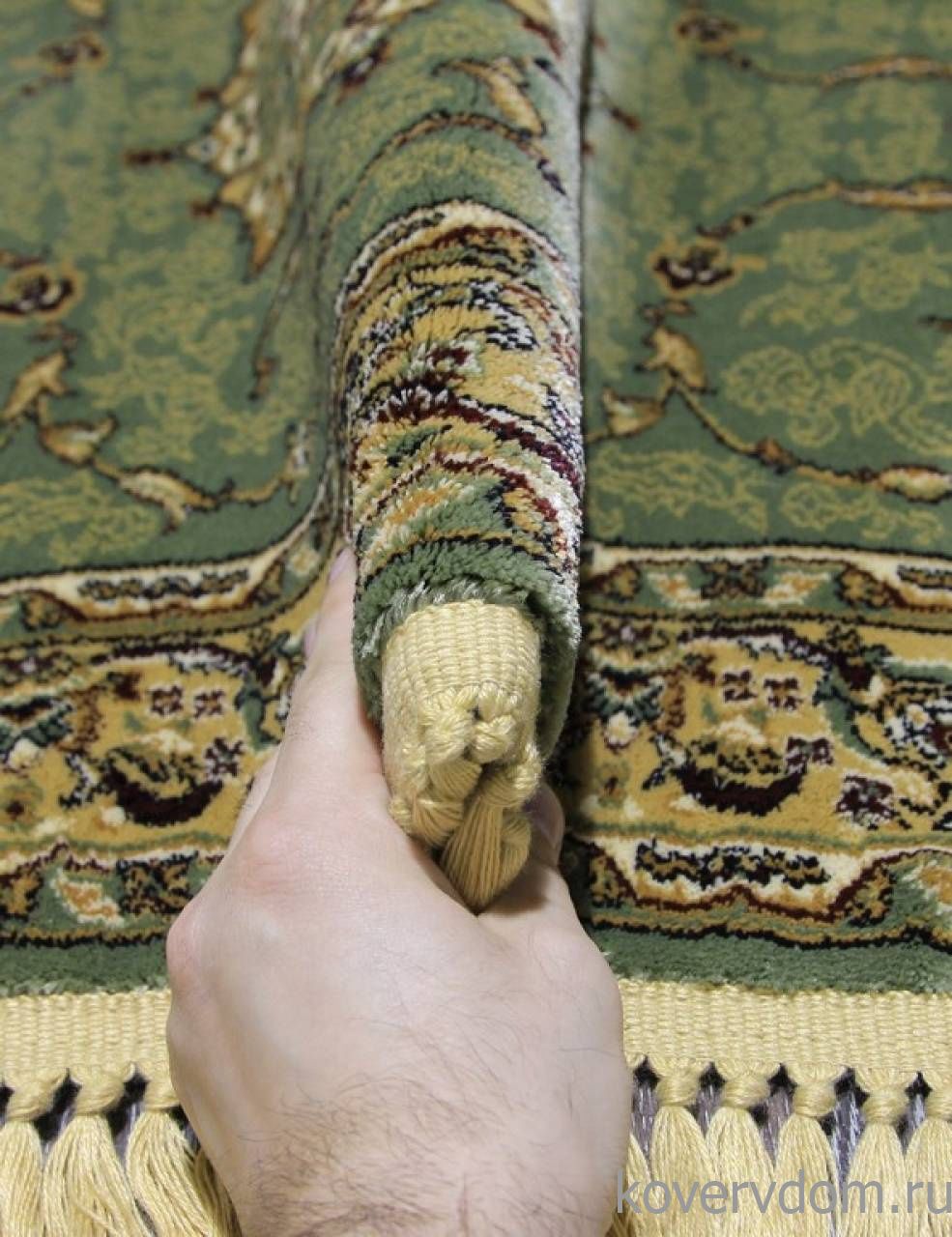 Ковер BUHARA d034 GREEN Овал