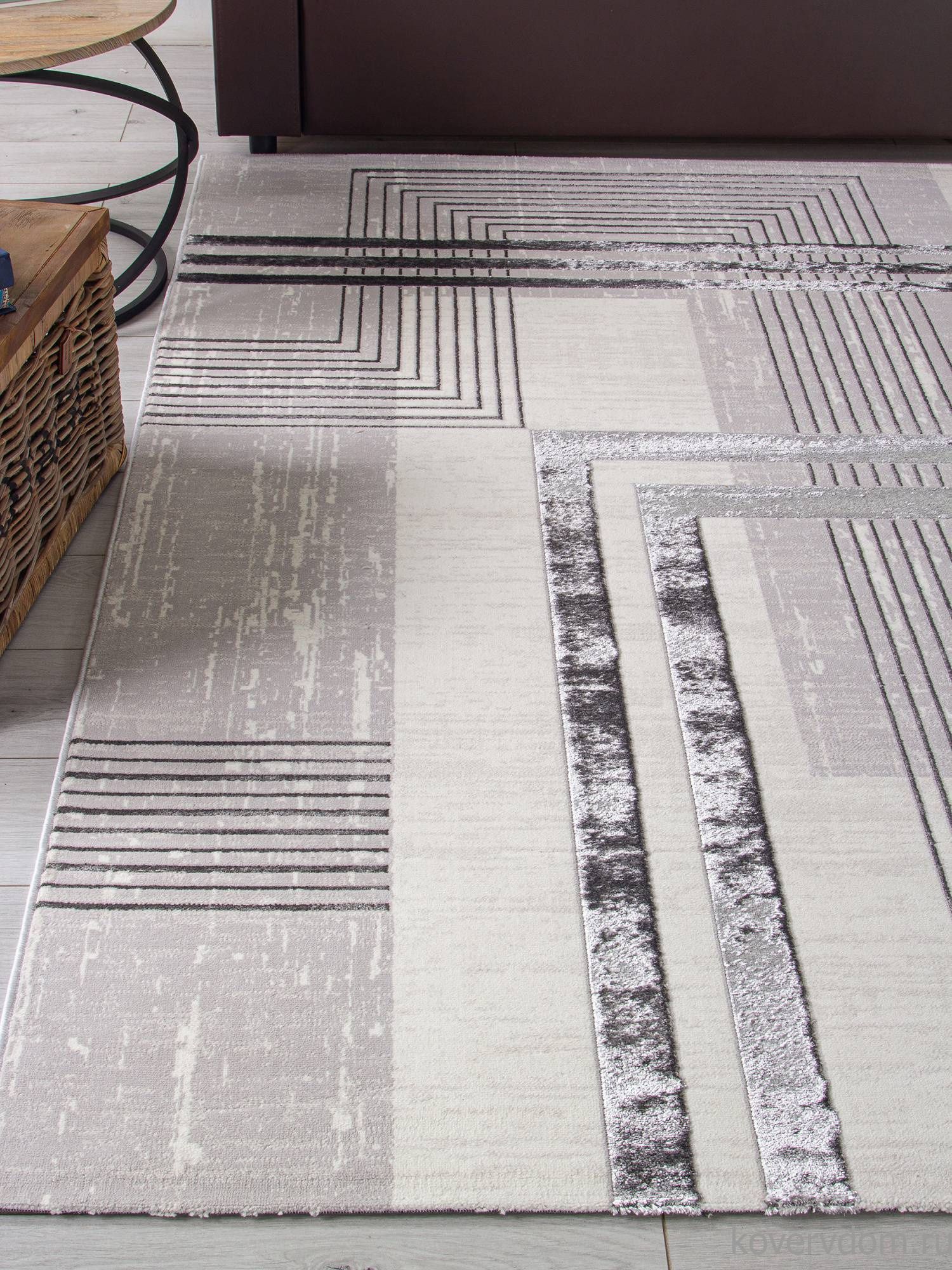 Ковер NOVA 04075A CREAM HB / ICE GREY HB