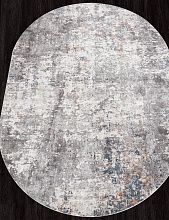 Овальный ковер голубой KIRKE 02945A BLUE / BEIGE Овал
