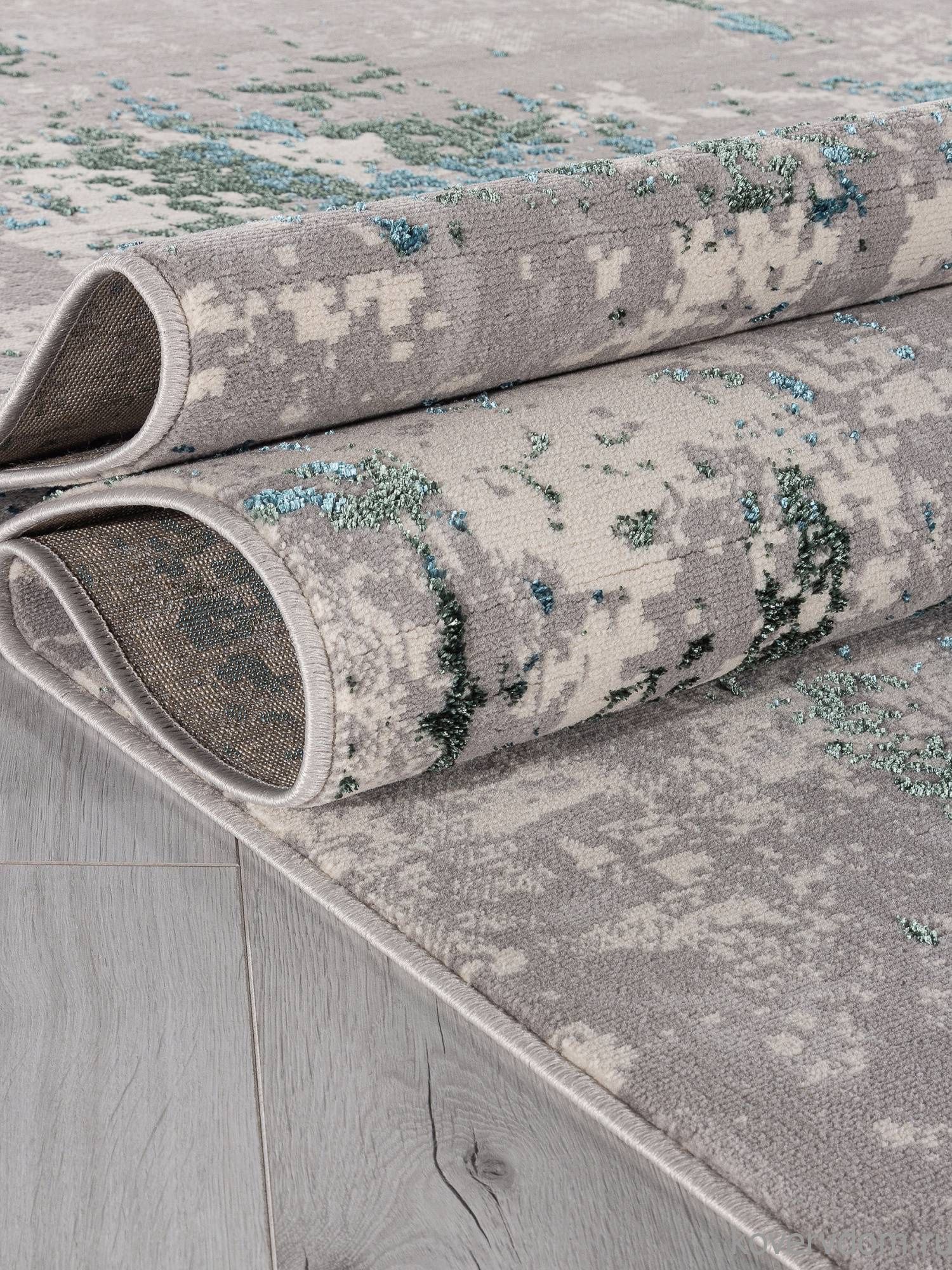 Ковер LIMAN F477 GRAY-BLUE