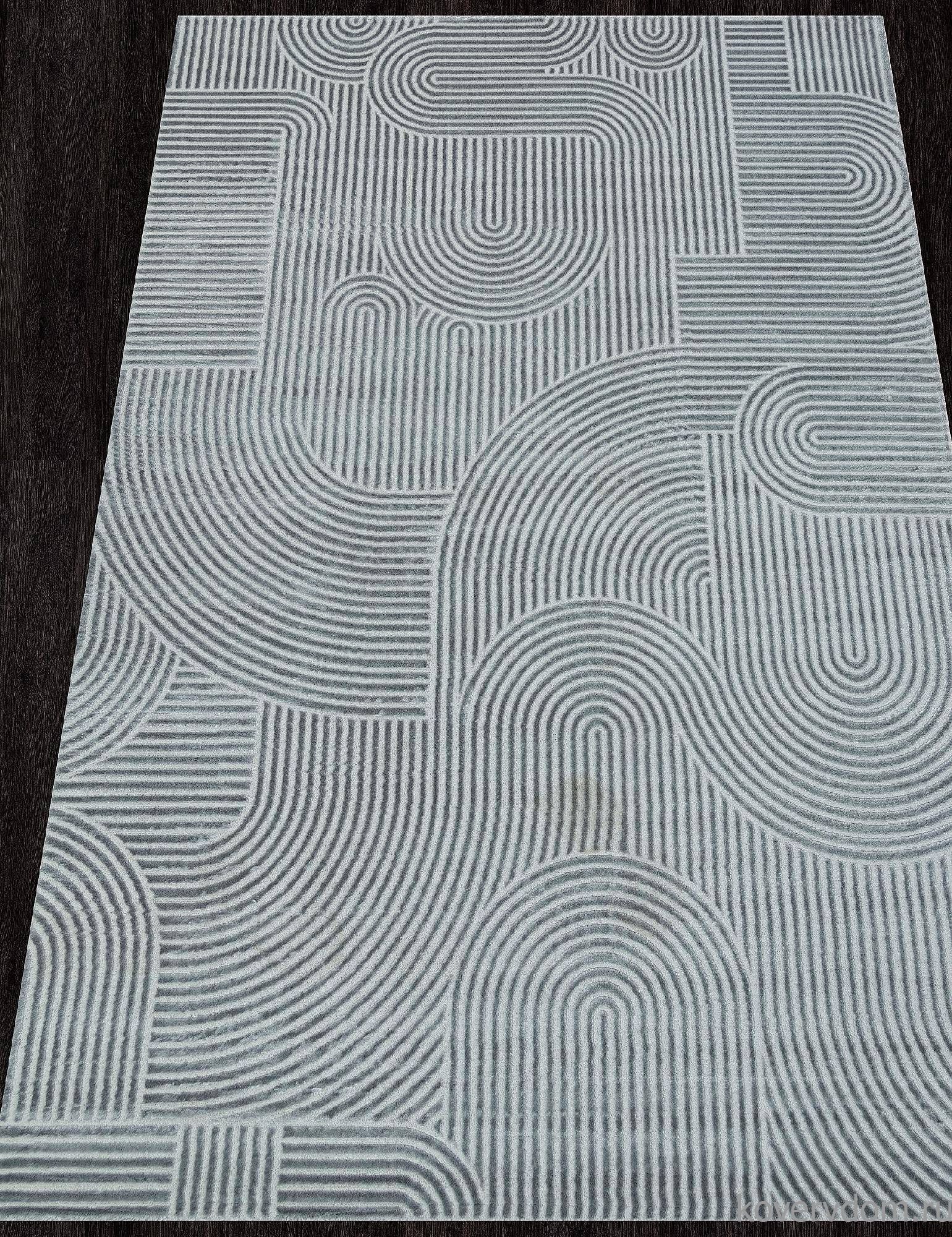 Ковер SIROCCO E508AQ D.GREY / GREY