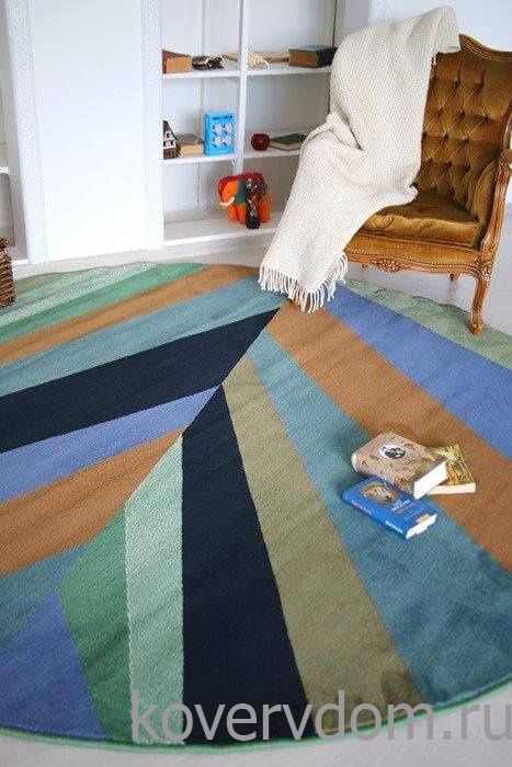 Ковер AZURE ABSTRACTION круг