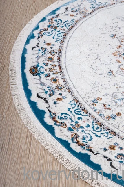 Ковер Amira 4922A D.Blue-D.Blue Круг