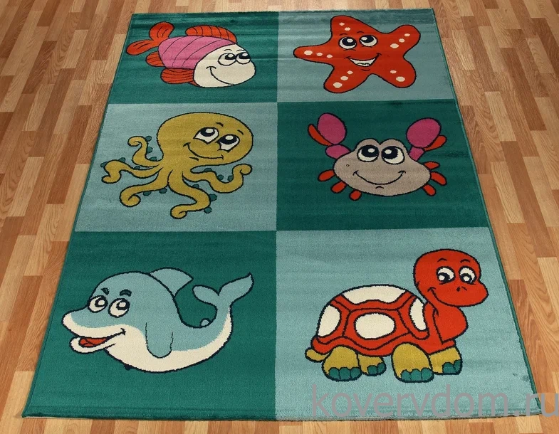 Детский ковер Sonic Kids Подводный мир 1314 IA1 S