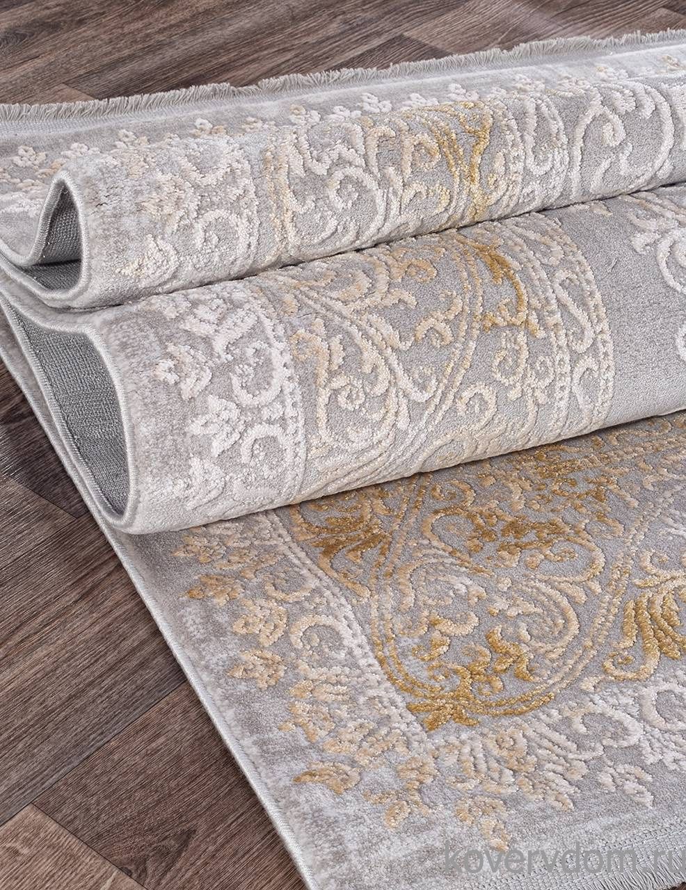 Ковер DIOR 5860E GREY - GOLD