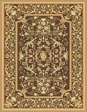Рельефный ковер из вискозы VENEZIA 5008 193813 brown