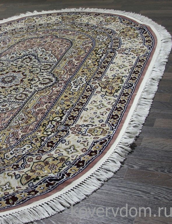 Ковер MASHAD PRESTIGE 02842A L.PINK / L.PINK Овал