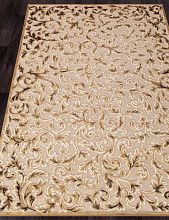 Однотонный ковер из вискозы ГЕНОВА 38496 626260 V Бежевый/ Коричневый