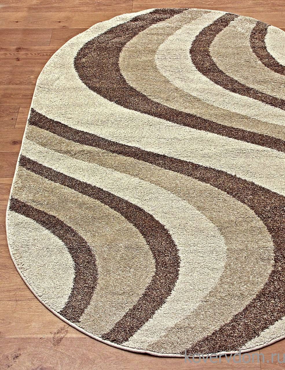 Ковер PLATINUM t617 CREAM Овал