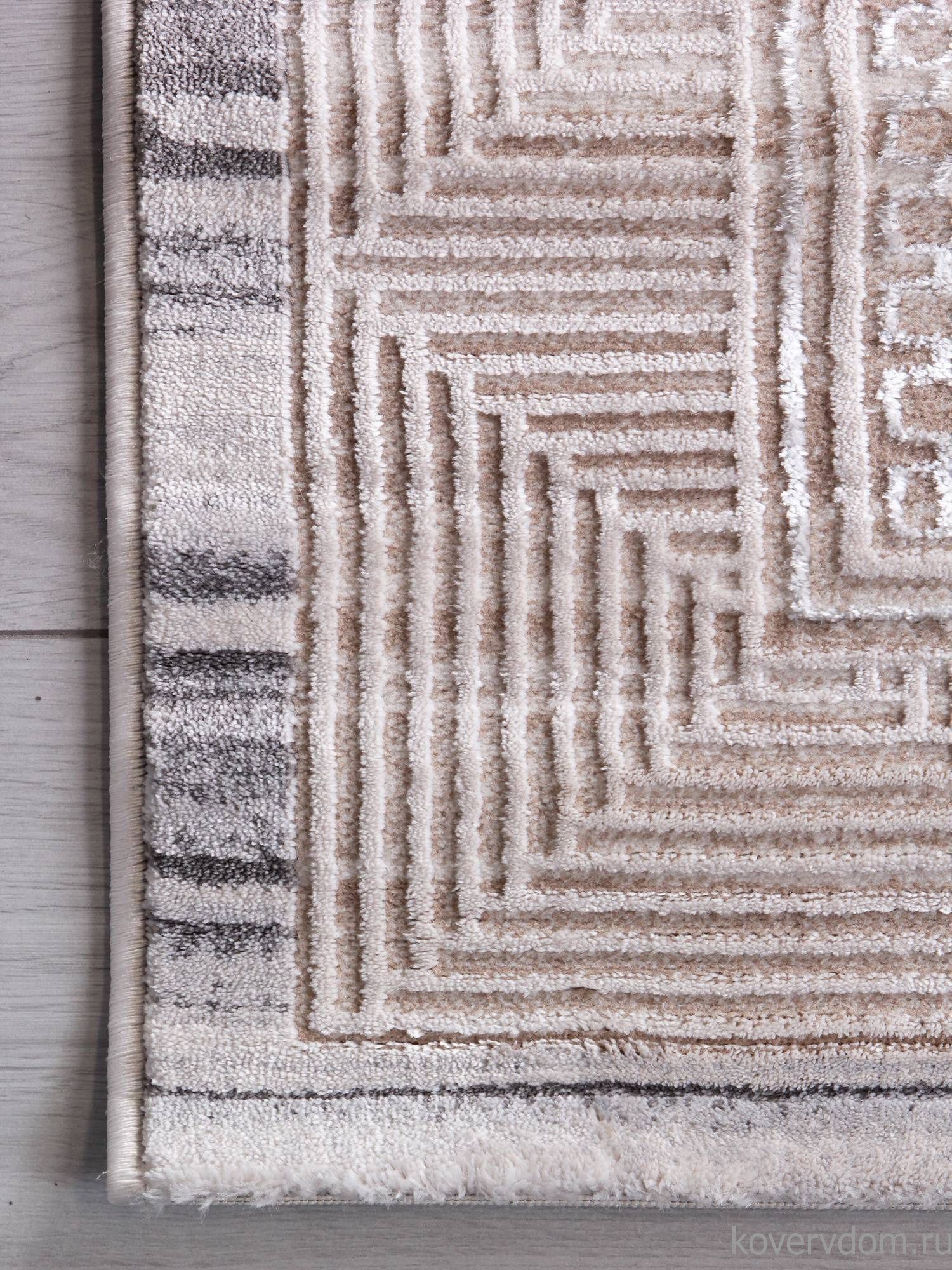 Ковер AMELI 9247A S.BEIGE / P.WHITE