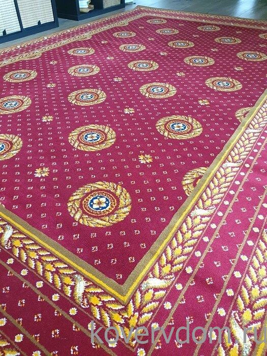 Полушерстяной ковер Classic Lider Rose