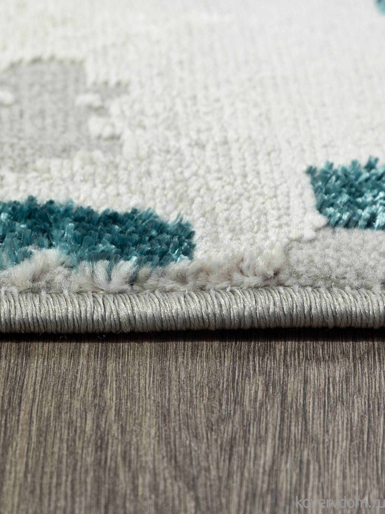 Ковер PALERMO F283 GRAY Овал