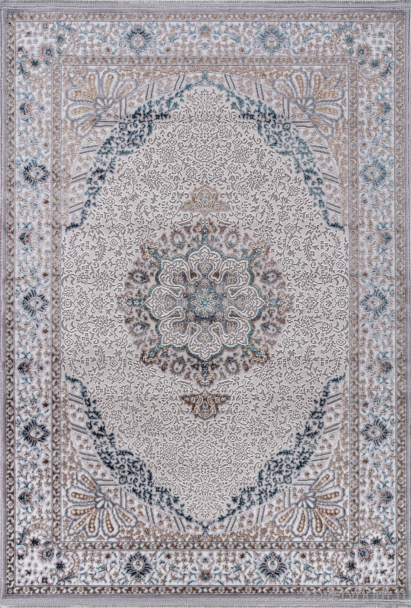 Ковер HALIF F637 GREEN-BLUE