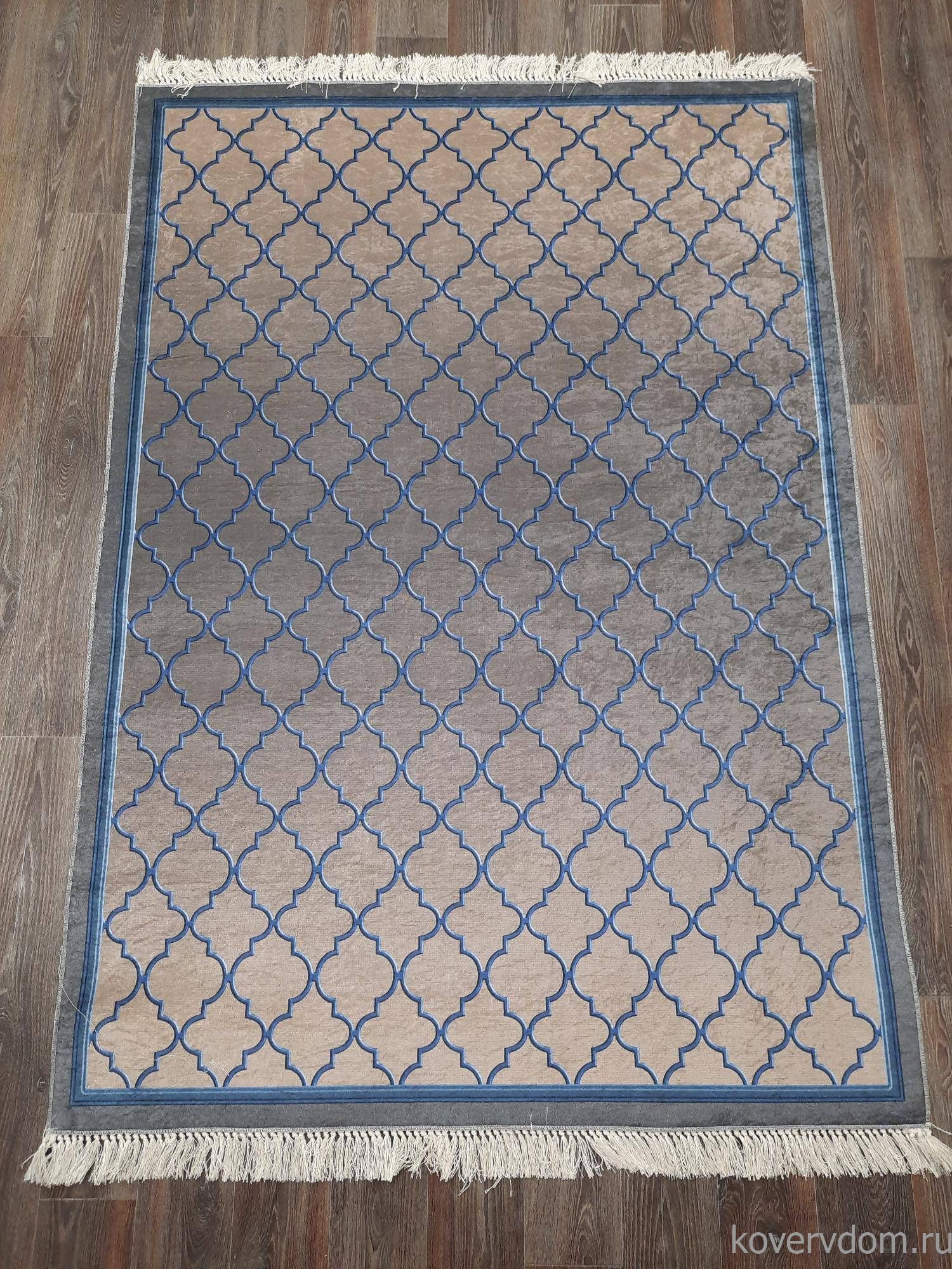 Ковер Decovilla 11022.102 EMIR Темно-синий